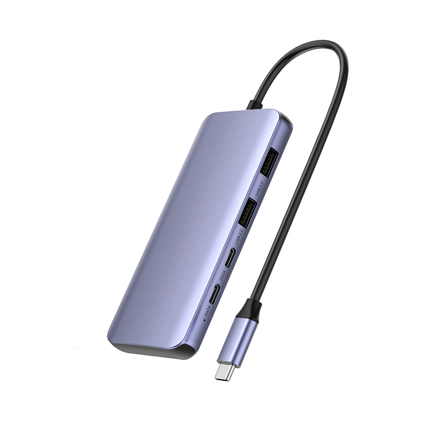 AVOXEN 8-in-1 USB-C Hub mit HDMI, PD 100W, 5Gbps und SD/TF Kartenleser Multiport-Adapter Dockingstation für Laptop und MacBook - Bild 4