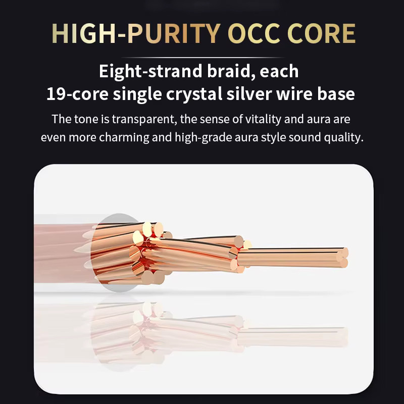 YYAUDIO Lightning zu Typ-C OTG-Kabeladapter mit OCC-Kern für HiFi DAC und Kopfhörerverstärker - Bild 1