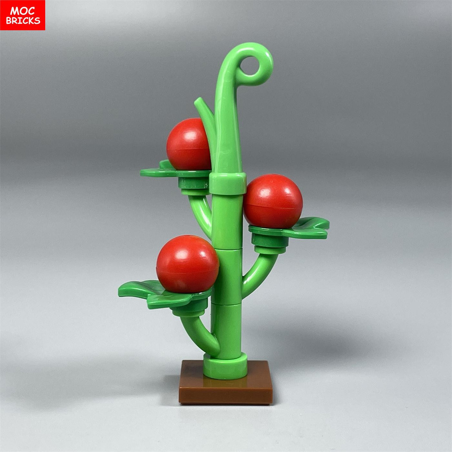 Yiran Toy Bausteine Zwerge Feldfrüchte Paprika Weinstock Bauernhofszene 6–12 Jahre - Bild 1