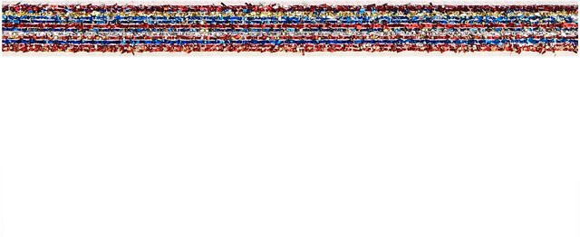 Rico Design Paper Poetry Glitzerband in Rot, Blau und Silber, Breite: 10 mm, Länge: 3 m - Bild 1