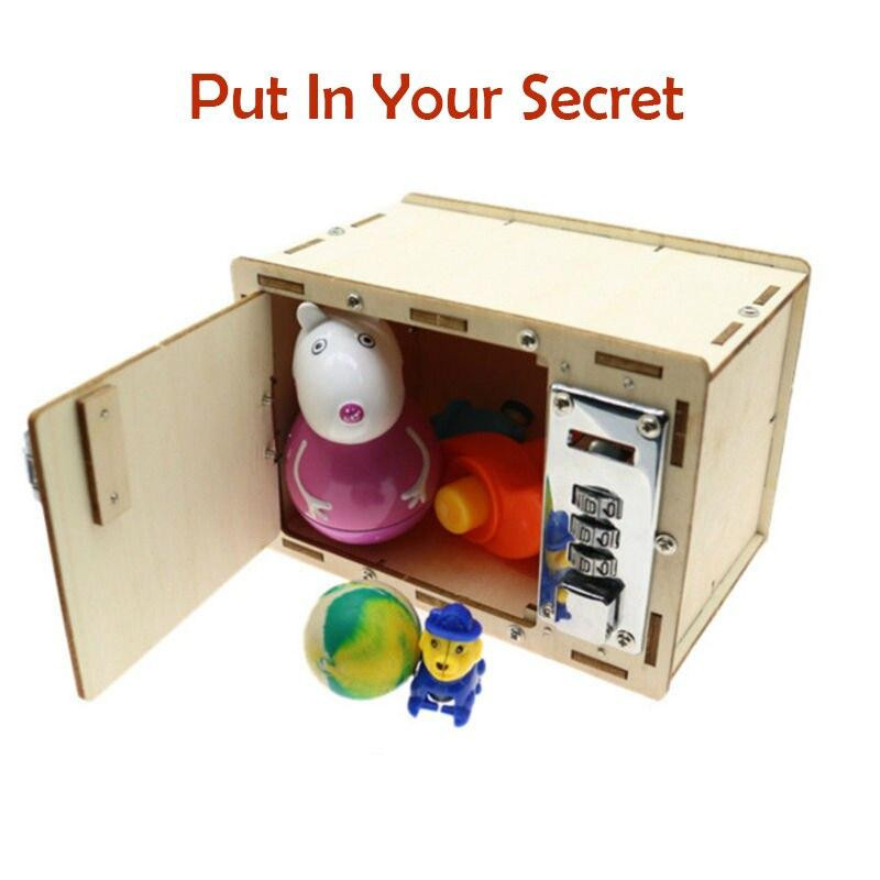 Yiran toy DIY Kind Handmaschine Codebox Wissenschaftliches Experimentelles Kinderspielzeug ab 3-6 Jahre - Bild 2