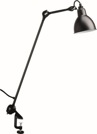 DCW Éditions Lampe Gras N 201 Klemmleuchte in Schwarz aus Metall