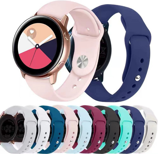 Uhrenarmband Silikon, Unisex, 20mm 22mm - Bild 1