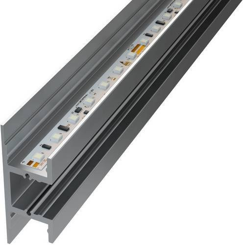 Barthelme LED-Profil aus Aluminium in Silber für Up-Down und Cove-Beleuchtung - Bild 1