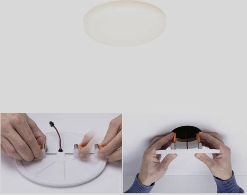 Paulmann Veluna VariFit LED-Einbauleuchte rund, Weiß, Durchmesser: 7,5 cm - Bild 1