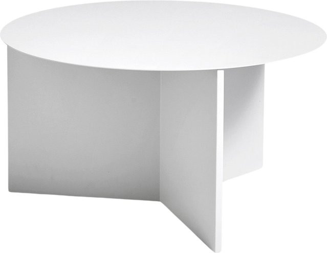 HAY Slit Beistelltisch aus Metall in Weiß - Bild 1