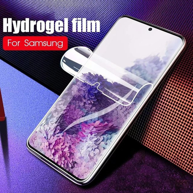 Transparentes Hydrogel Displayschutzfolie für Samsung Galaxy S24 S23 Ultra A55 A54 A35 A34 A15 A05 A12 A22 und Xiaomi Redmi Note 13 12 10 9C 13C 12C - Bild 1