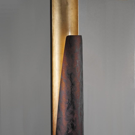 Braga Reed LED-Stehleuchte in Gold/Messing mit warmweißem Licht (3000K)