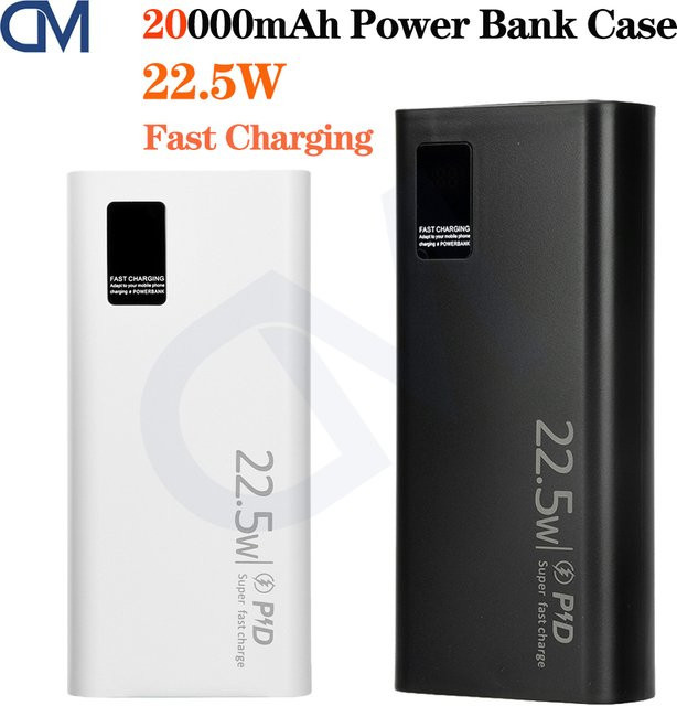 DIY Shell 1260110 Power Bank Gehäuse mit 20000 mAh Kapazität und Dual USB Ladegerät - Bild 1