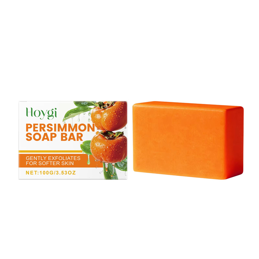 Hoygi Persimmon Seifenstück, Reinigungsseife, 100g, Unisex - Bild 3