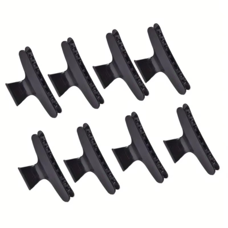 12 Haarspangen, Schwarz-Weiß, für normales Haar, Unisex - Bild 4