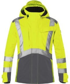 Kübler Hardshelljacke REFLECTIQ PSA Klasse 2 in Warngelb/Anthrazit Größe S - Bild 1