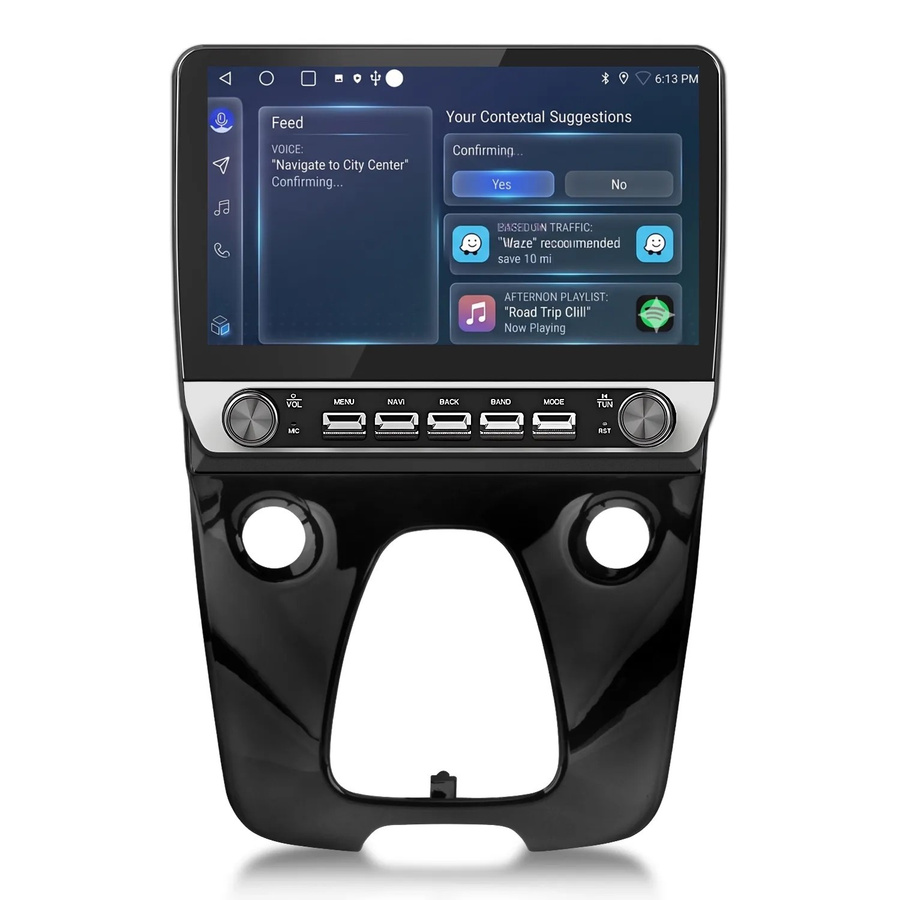 Junsun 10 Zoll Autoradio mit Bluetooth und GPS in Schwarz für Peugeot 108, Toyota Aygo und Citroen C1 - Bild 2