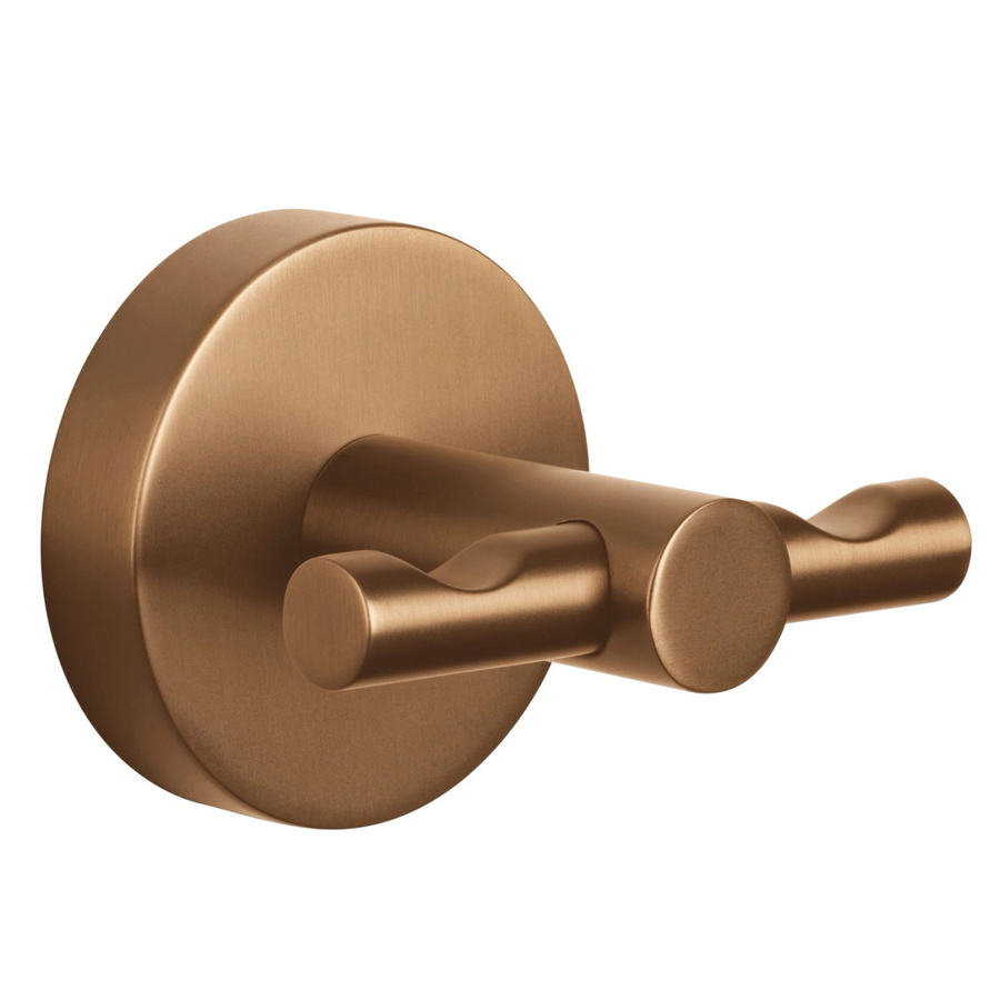 Tesa Moon Bademantelhaken Klebe-Wandhaken in Bronze, B/T/H: 5,0 x 6,5 x 5,3 cm - Bild 2