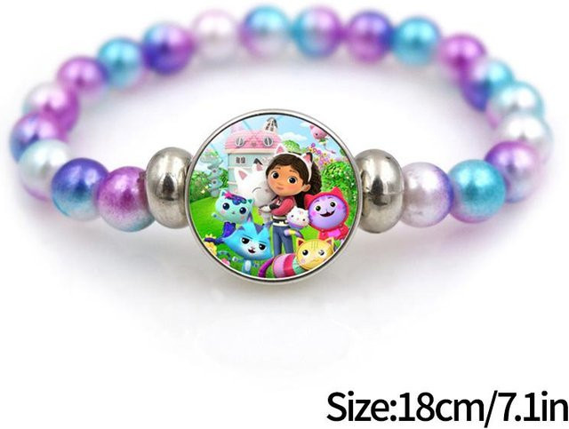 Yiran toy 1 Armband Halskette, Metall, Weiß, Kinder - Bild 1