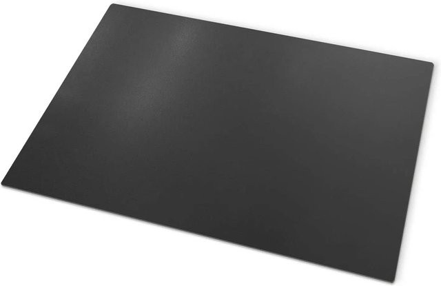 Tulup Bodenplatte für Kaminofen aus Stahl in Schwarz Matt, B: 100 cm, T: 70 cm - Bild 1
