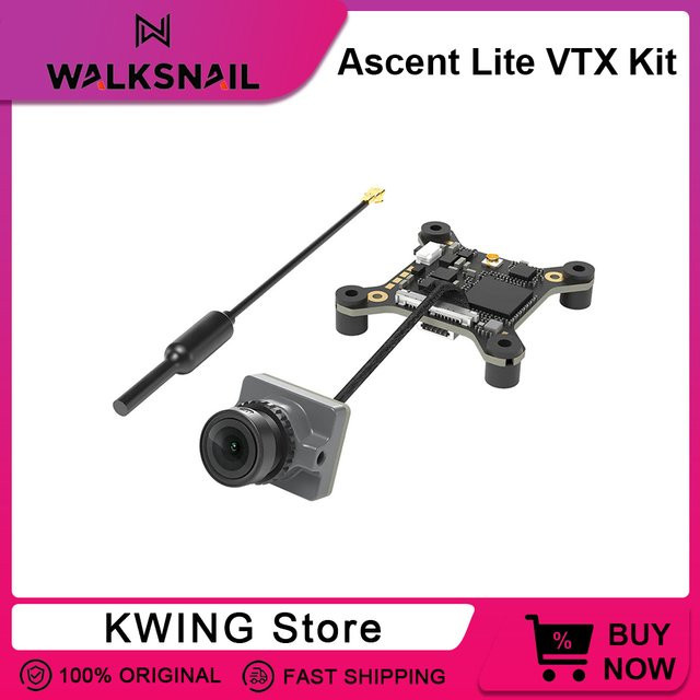CADDX Walksnail Ascent Lite VTX Kit Digitale Bildübertragung mit 1080P/60FPS und niedriger Latenz von 35ms für Ascent FPV-Brillen - Bild 1