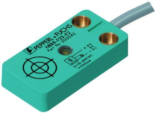 Pepperl+Fuchs Induktiver Sensor NBN10-F33-E0-M 220779 NPN in Grün - Bild 1