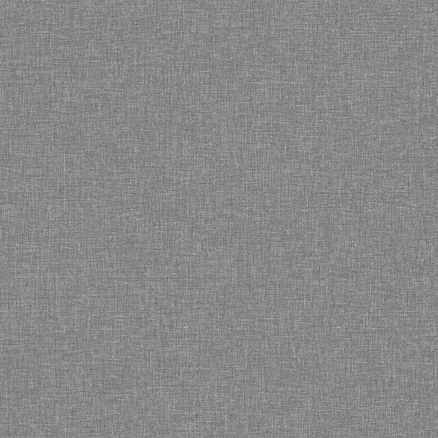 Boråstapeter Wallpaper Canvas Tapete in Graphitgrau mit abstraktem skandinavischem Design aus Vlies und Textil - Bild 1