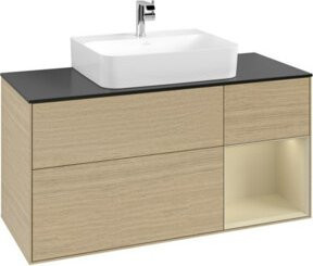 V&B Waschtischunterschrank Finion in Beige, Breite: 120 cm, Tiefe: 50,1 cm, Höhe: 50,1 cm - Bild 1