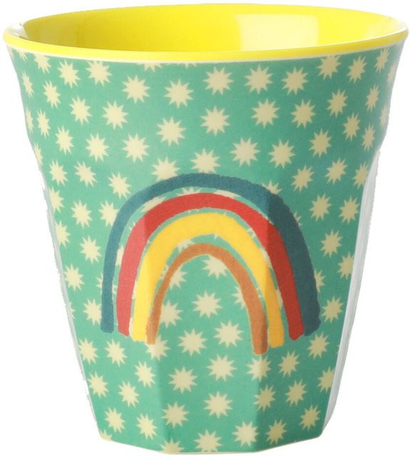 Rice Melaminbecher Rainbow and Stars Print Multicolour - Bild 1