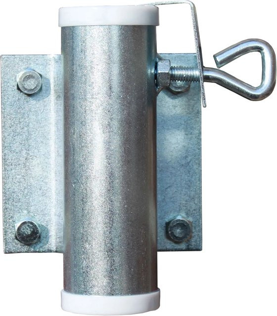 Videx Garden Sonnenschirmhalter Typ D zum Andübeln aus verzinktem Stahl, Durchmesser: 35 mm - Bild 1