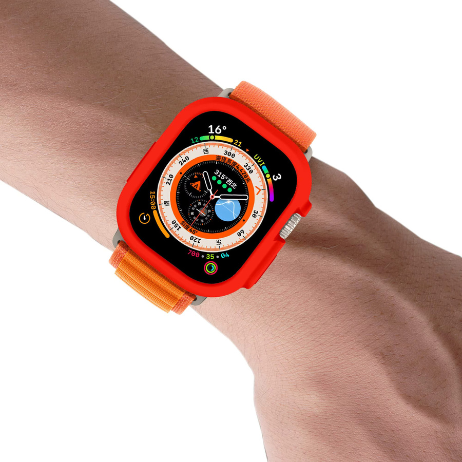 I LOVE LUO Schutzhülle für Apple Watch Ultra 2 3, 49 mm, TPU, Unisex - Bild 4