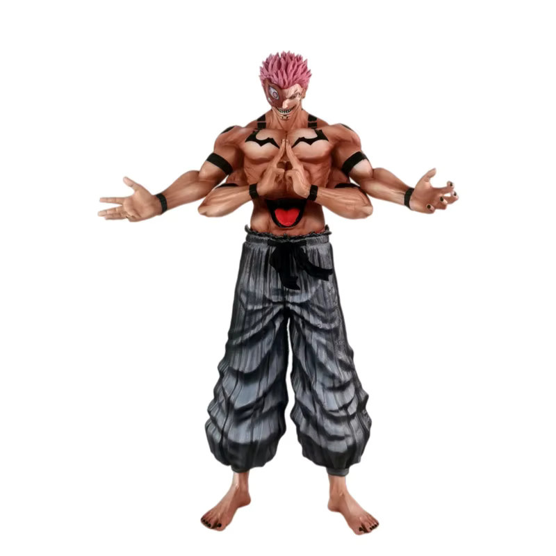 Bandai Jujutsu Kaisen Ryomen Sukuna GK Statue, Sammlerfigur, Kunststoff - Bild 4