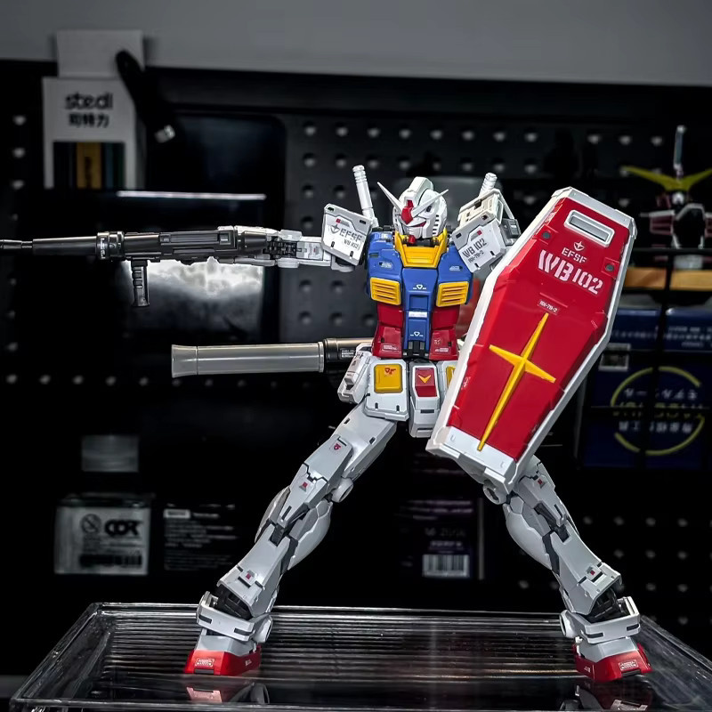 Bandai RG 1/144 RX-78-2 2.0 Yuanzu G3, Actionfiguren, Mech Bausatz, Plastikmodell - Bild 2