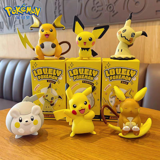 Pokémon Pikachu Pichu Togedemaru Raichu Mimikyu, Figuren, Einzelfigur - Bild 1