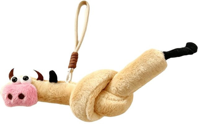 Yiran toy Schlüsselanhänger Hühnchen Plüsch, Weiß - Bild 1