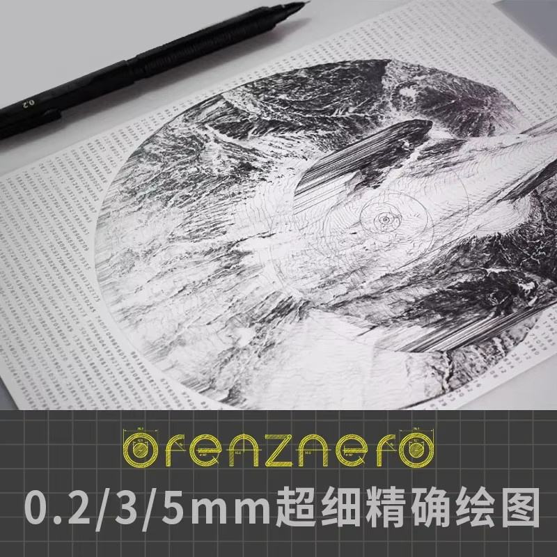 Pentel ORENZNERO Druckbleistift in Schwarz mit automatischer Minenführung und bruchsicherer Technologie - Bild 3