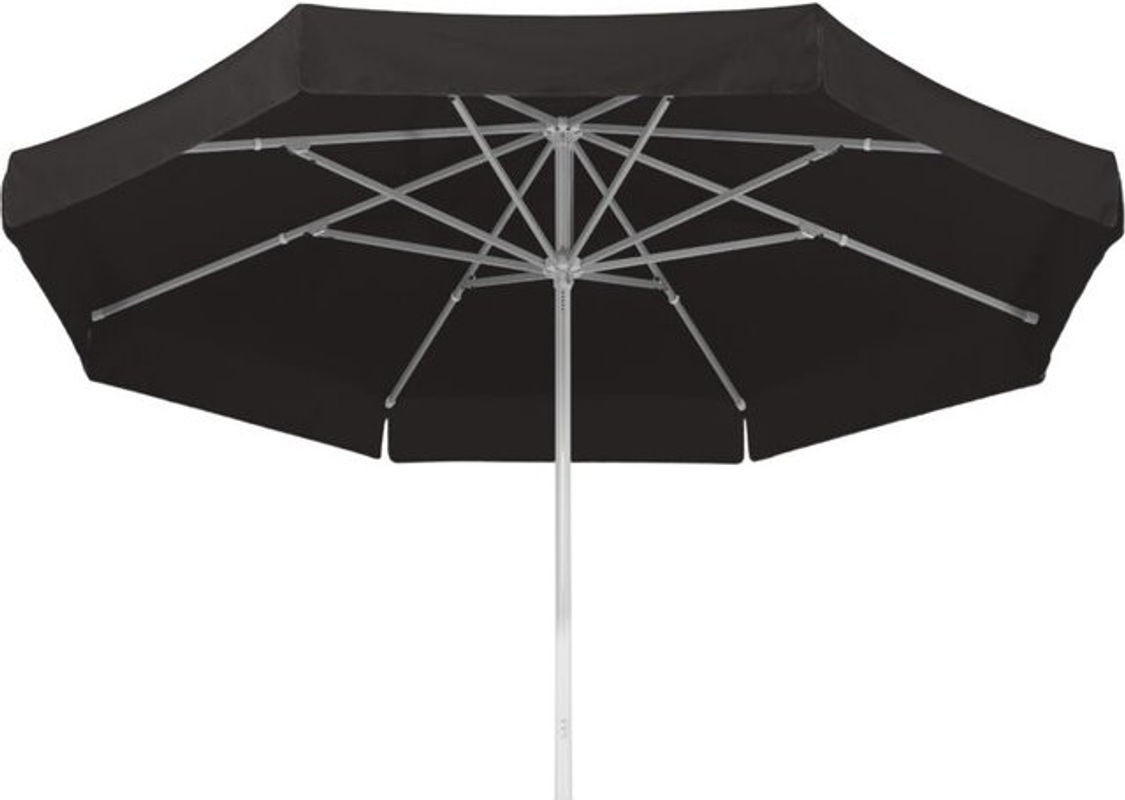 Schneider Sonnenschirm Jumbo Schwarz Ø 300 cm Marktschirm aus Polyester und Aluminium - Bild 1