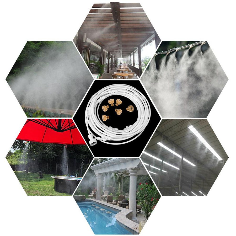 Cove Home Nebel Sprühsystem zur Gartenbewässerung und Terrassenkühlung aus Kunststoff - Bild 5