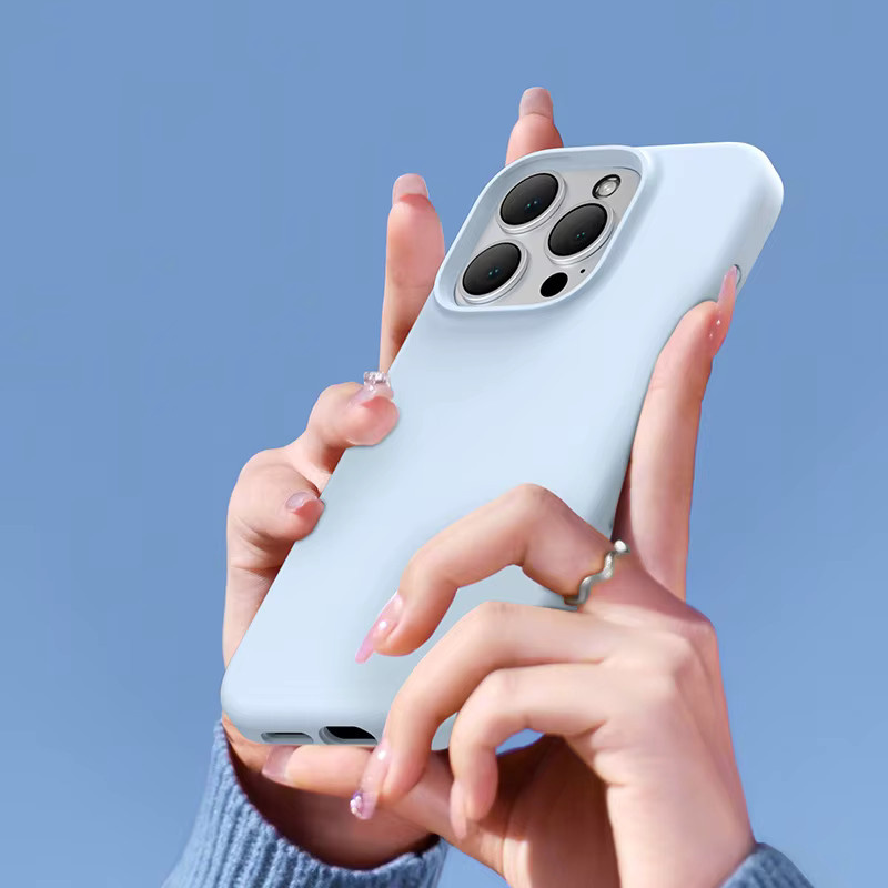 Luxus Schutzhülle für Apple iPhone in den Farben Braun und Blau - Bild 4