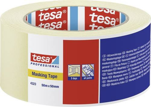 tesa tesakrepp Kreppband beige, Breite: 50 mm, Länge: 50 m - Bild 1