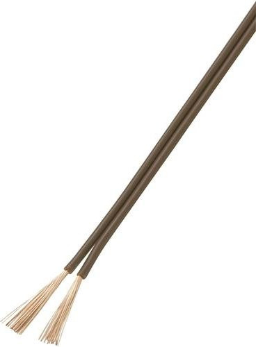 TRU Components Lautsprecherlitze 2 x 0,75mm² Braun 50m - Bild 1