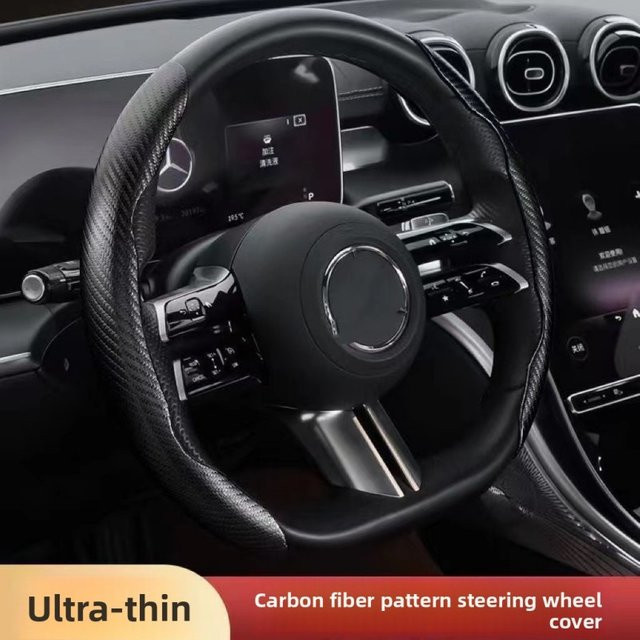 Chelumei Lenkrad Griff Booster für Hyundai Grandeur GN7 und Kona Elektrisch SX2 2023 bis 2025, Anti-Verschleiß und rutschfest, Schwarz - Bild 1