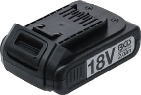 BGS Ersatzakku 9929 Li-Ion 18 V 2,0 Ah in Schwarz für Akku-Schlagschrauber Art. 9928 - Bild 1