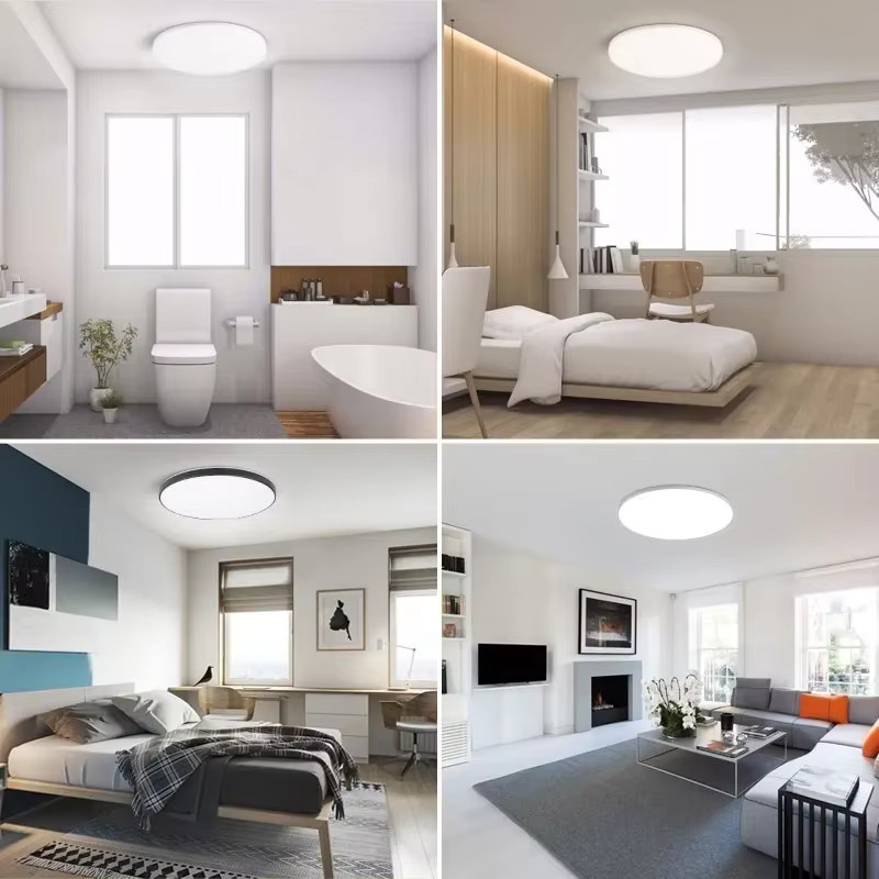 CY Moderne Runde LED-Deckenleuchte in Weiß, Wasserdicht IP65, 30 W, Ideal für Schlafzimmer und Innenbereiche - Bild 3