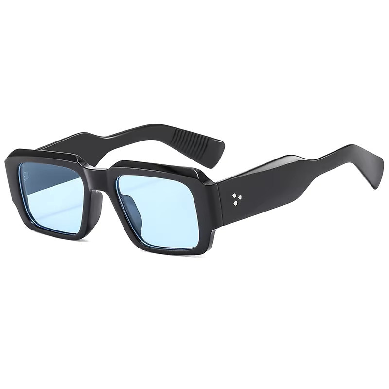 BYLEN Sonnenbrille Square, Vollrand, Kunststoff, Schwarz, Damen - Bild 2