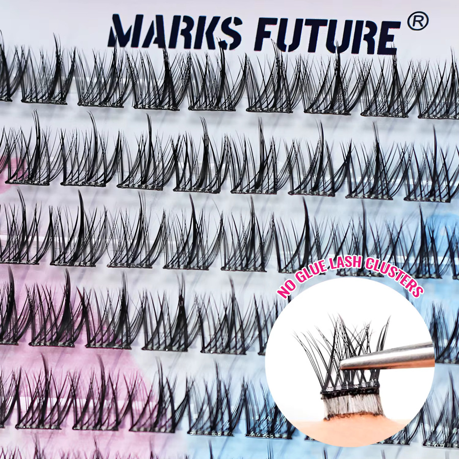 Marks Future Künstliche Wimpern Manga Wispy, 100 Stück, Damen, Natürlich - Bild 3
