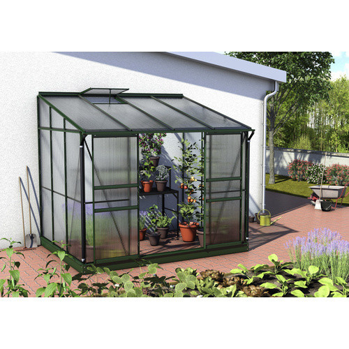 VITAVIA Gewächshaus Osiris aus Aluminium und Kunststoff in Grün, 5,2 m², winterfest - Bild 1