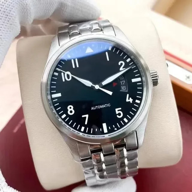 XCL Armbanduhr Automatik, Edelstahl, Schwarz, Herren - Bild 1