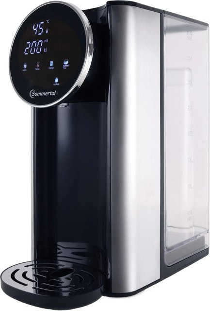 Sommertal Heißwasserspender HW400 mit Touch-Display, 4 l, Silber/Schwarz - Bild 1