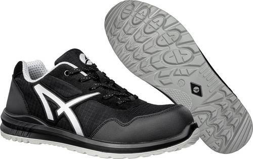 Albatros DRIFTER BLACK LOW S1P Sicherheitsschuh Schwarz Weiß, Größe 45 - Bild 1
