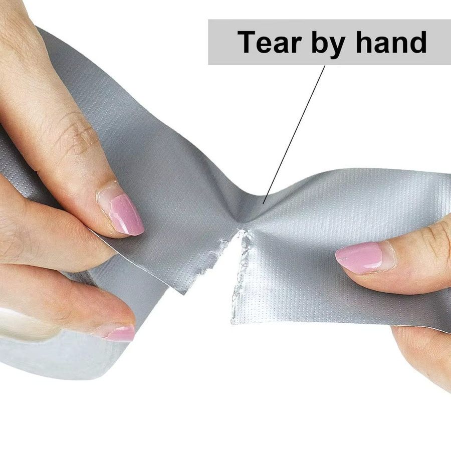 TFAAI Gaffa-Tape Silber Wasserdichtes Hochleistungs-Klebeband Handreißbar 10 m - Bild 4