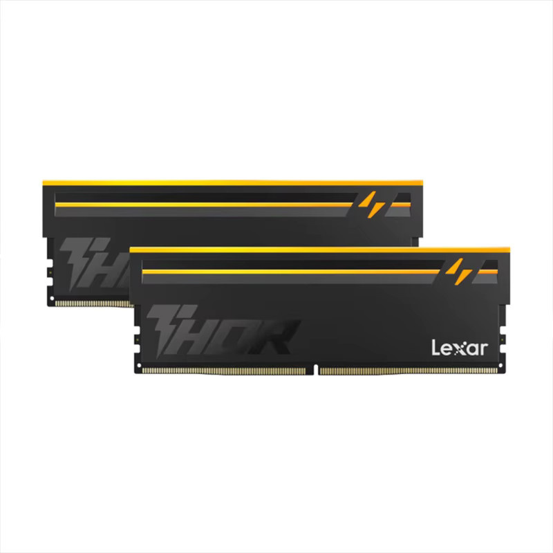 Lexar THOR RGB DDR5 Gaming-Desktop-Arbeitsspeicher 32GB Kit (2x16GB) 6000MHz CL38 Schwarz - Bild 4