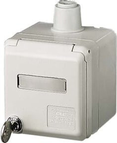 Mennekes Wanddose Cepex IP44 grau 16A 5p 6h 400V aufputz - Bild 1