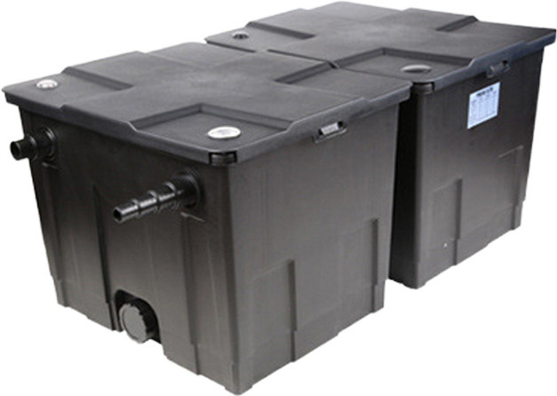 XMSJ Teichfilter CBF-350 für Koi-Teiche und Gartenpools in Schwarz - Bild 1